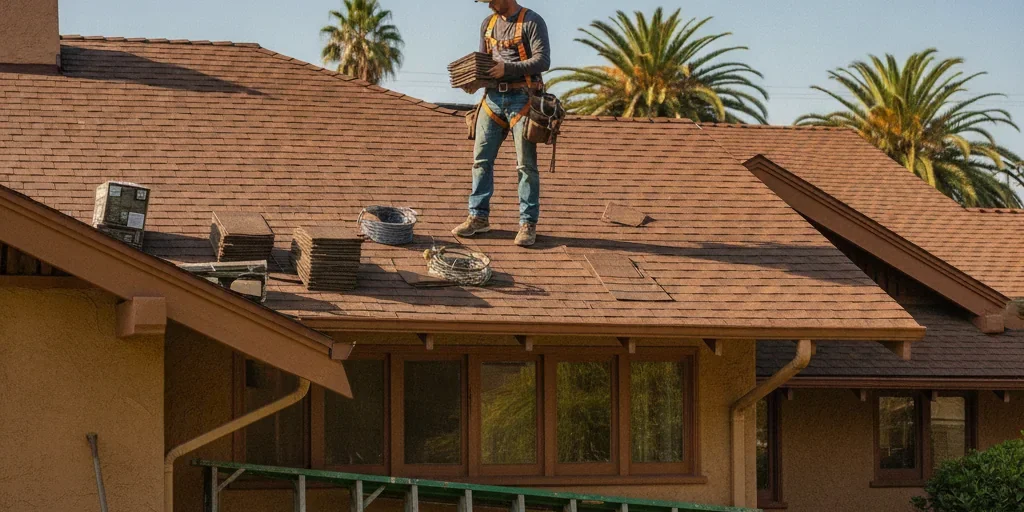 Roofing contractor services in Campbell, CA